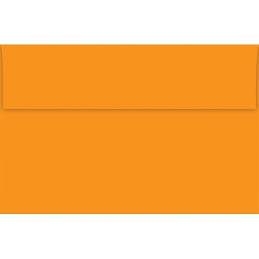 Great Papers­­® Orange A9 Envelopes, 50/Pack at Staples