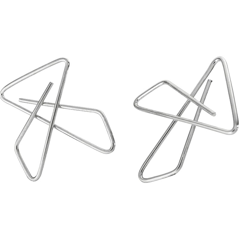 OIC Ideal Butterfly Clamps, Small, #2, Silver, 50/Bx image 1