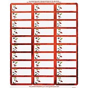 Great Papers® Holiday Card Address Labels String Of Lights Foil, 120/Count