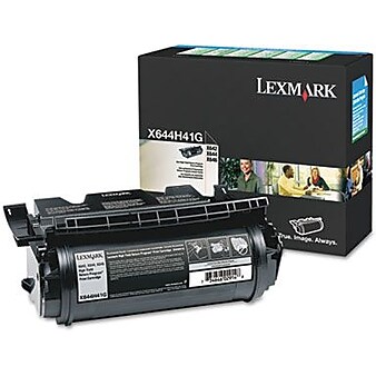 Lexmark X644H41G Black High Yield Toner Cartridge