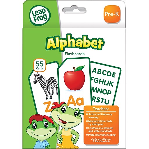 LeapFrog Flash Cards, Alphabet, Grades K4 at Staples