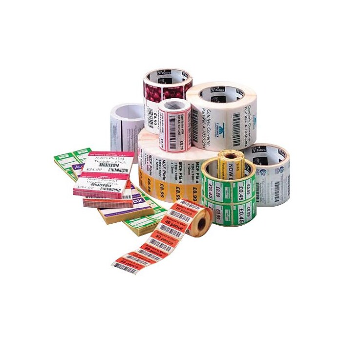 Zebra® Z-Select® 800272-125 4000T Paper Thermal Transfer Label for