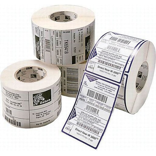 Zebra 3 x 2 Large Barcode Labels - LV-10010029