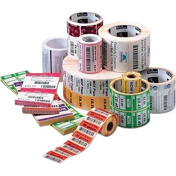 Zebra Z-Select 4000D Barcode Thermal Transfer Label, 3