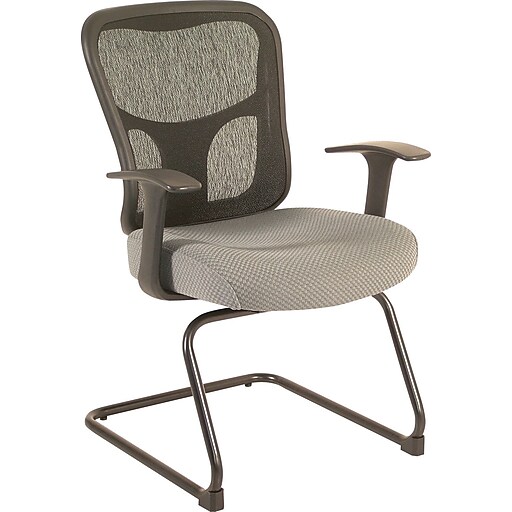 TempurPedic TP8100 Metal Guest Chair, Gray (TP8100GREY) Staples