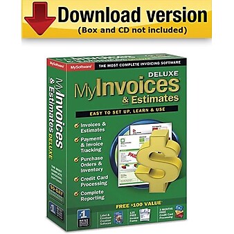 My Invoices & Estimates Deluxe for Windows (1-User) [Download]
