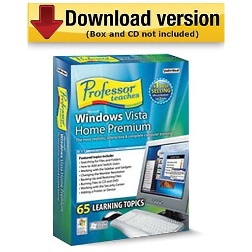 Professor Teaches Windows Vista Home Premium for Windows