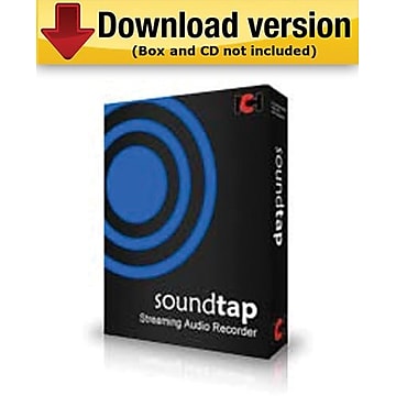 SoundTap Streaming Audio Recorder for Windows (1-User) [Download]