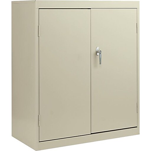 Alera Fixed Shelf Storage Putty, 2Shelf (80406) Staples