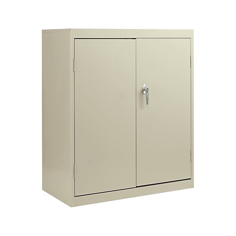 Alera Fixed Shelf Storage Cabinet, Putty, 2-Shelf (80406) image 1