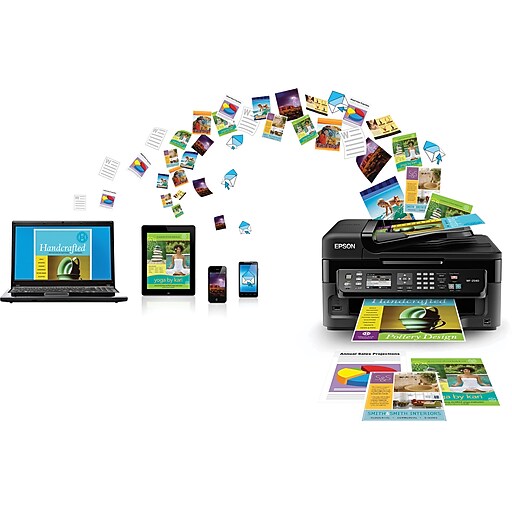 Epson WorkForce WF2540 Color Inkjet AllinOne Printer Staples