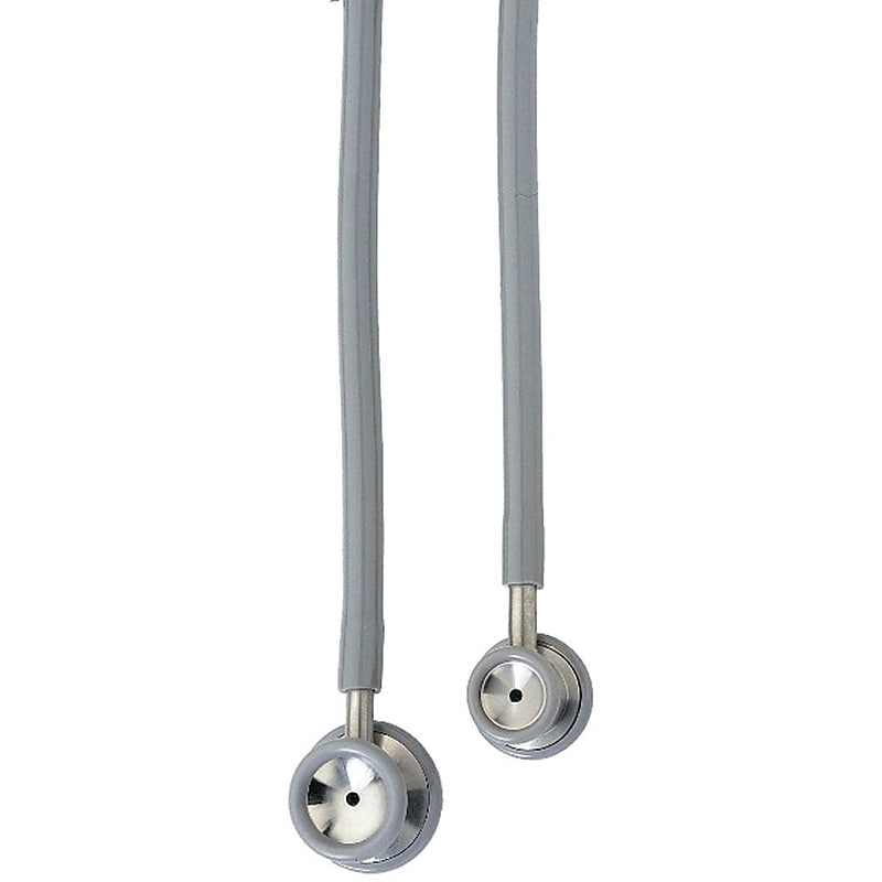 Medline Stainless Steel Pediatric Stethoscopes, Gray (MDS92200) image 1
