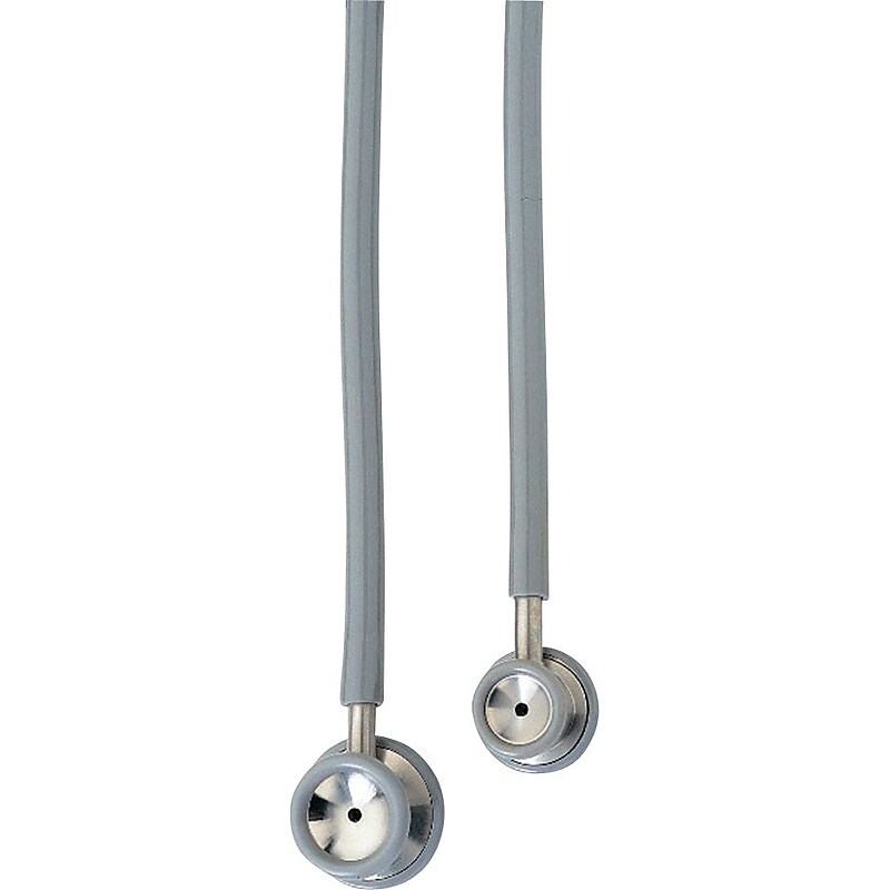 Medline Stainless Steel Neonatal Stethoscopes, Gray (MDS92150) image 1