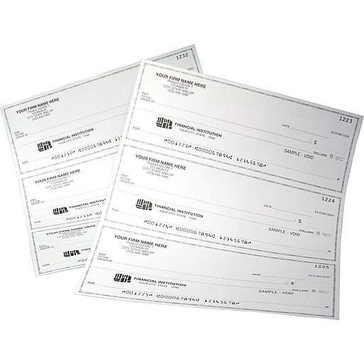 Custom Checks Staples