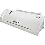 Scotch™ Thermal Laminator with 20 Letter Size Pouches Value Pack, 9" Width, White (TL902VP)
