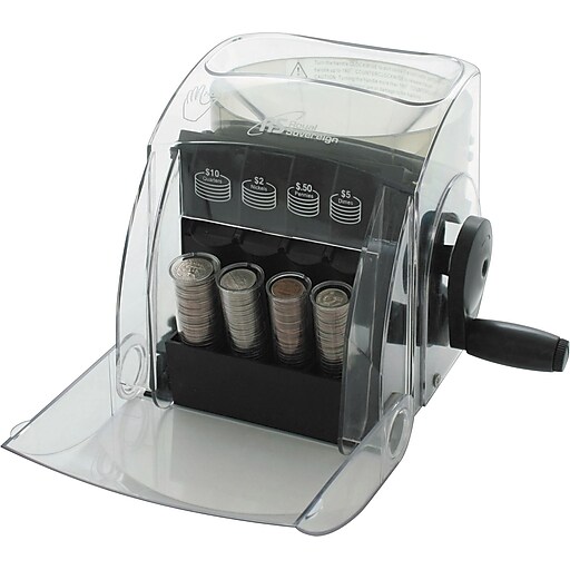Shop Staples for QS1 Manual Coin Sorter, Pennies Through Quarters