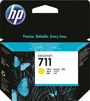 HP 711 Yellow Standard Yield Ink Cartridge (CZ132A) Sansujyuku sansujyuku.com