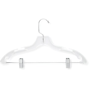 Jumbo Heavy Weight Only Hangers Plastic Bridal Hangers 17 Clear