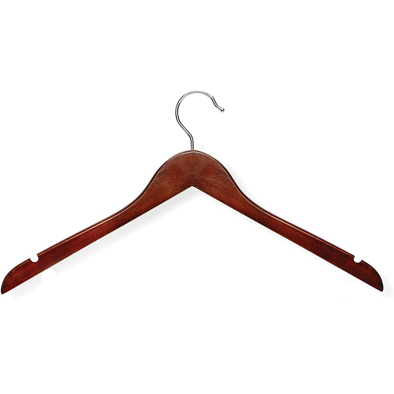 Honey Can Do 20 Pack Basic Shirt Hanger, Cherry, 20/Pack (HNG-09036) image 1