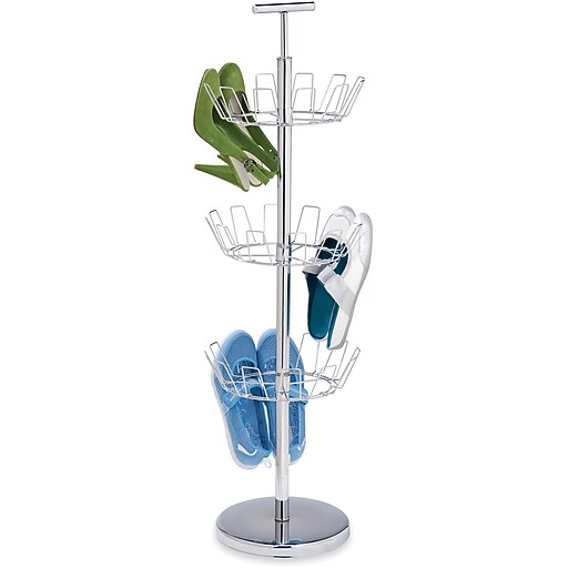 Honey Can Do 3 Tier Chrome Shoe Tree Staples