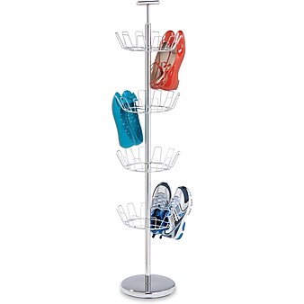 Honey Can Do 4-Tier Chrome Shoe Tree (SHO-09362)