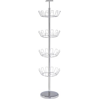 Honey Can Do 4-Tier Chrome Shoe Tree (SHO-09362)