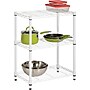 Honey-Can-Do 3-Tier Shelving Unit - 250 Lb. Capacity, White (SHF-09619)~#|#~s0566866_sc7