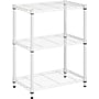Honey-Can-Do 3-Tier Shelving Unit - 250 Lb. Capacity, White (SHF-09619)~#|#~s0566867_sc7