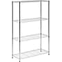 Honey-Can Do 4-Tier 250lb. Capacity Shelving Unit, Chrome (SHF-09437)~#|#~s0566873_sc7