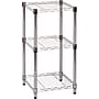 Honey-Can-Do 3-Tier Modular Stacking Shelf, Chrome (SHF-09364)~#|#~s0566904_sc7