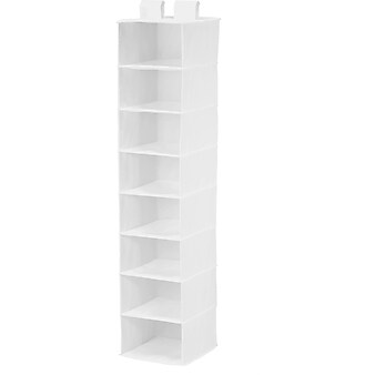 Honey Can Do 8 Shelf Hanging Organizer, White