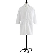 Medline Men's Full Length Lab Coats, White, 40 Size