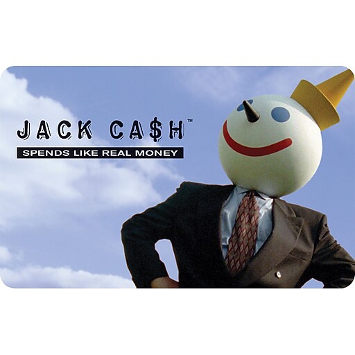 Jack n' the Box Gift Card 25 Staples