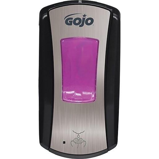 GOJO LTX 12 Automatic Wall Mounted Hand Soap Dispenser, Black (191904