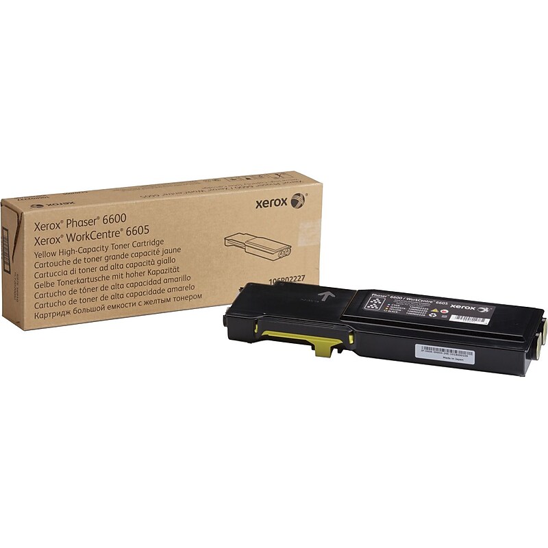 Xerox 106R02227 Yellow High Yield Toner   Cartridge image 1