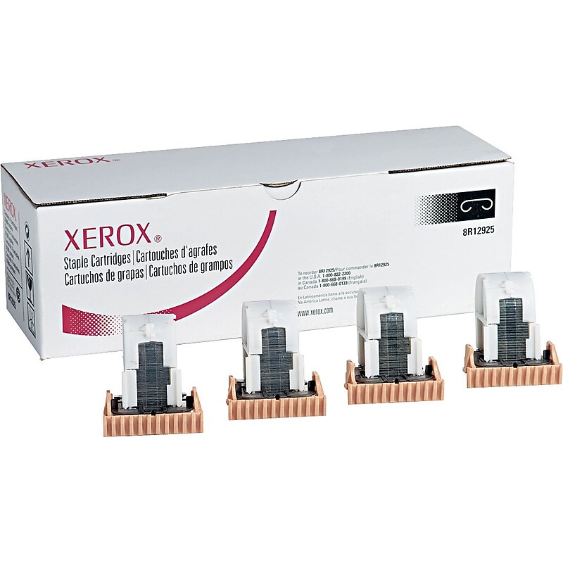 Xerox Staples Cartridge, 008R12925, 4/Pack image 1
