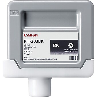 Canon PFI-303 Black Standard Yield Ink Cartridge (2958B001AA)