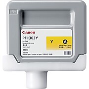 Canon PFI-303 Yellow Standard Yield Ink Cartridge (2961B001AA)