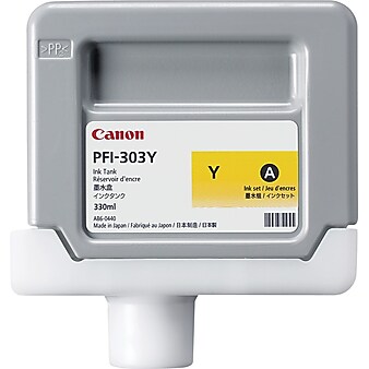 Canon 303 Yellow Standard Yield Ink Cartridge (2961B001AA)