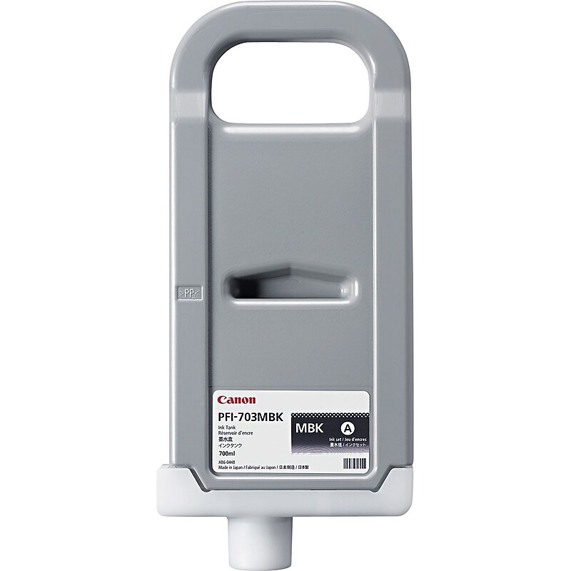 Canon 703 Black Matte High Yield Ink Cartridge (2962B001AA) image 1
