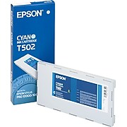 Epson T502 Cyan Standard Yield Ink Cartridge