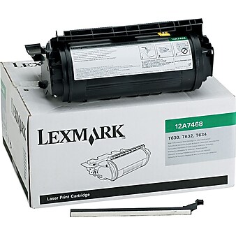 Lexmark 12A7468 Black High Yield Toner Cartridge