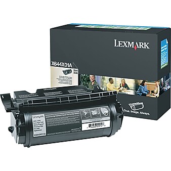 Lexmark X644X01A Black Extra High Yield Toner Cartridge