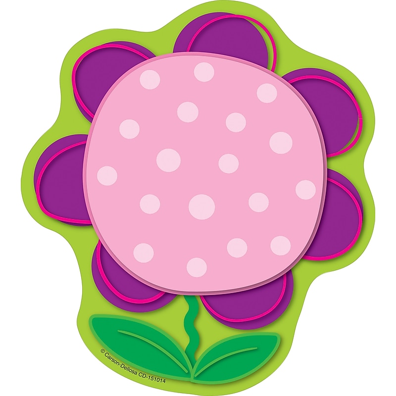 Carson-Dellosa Flower Notepad image 1