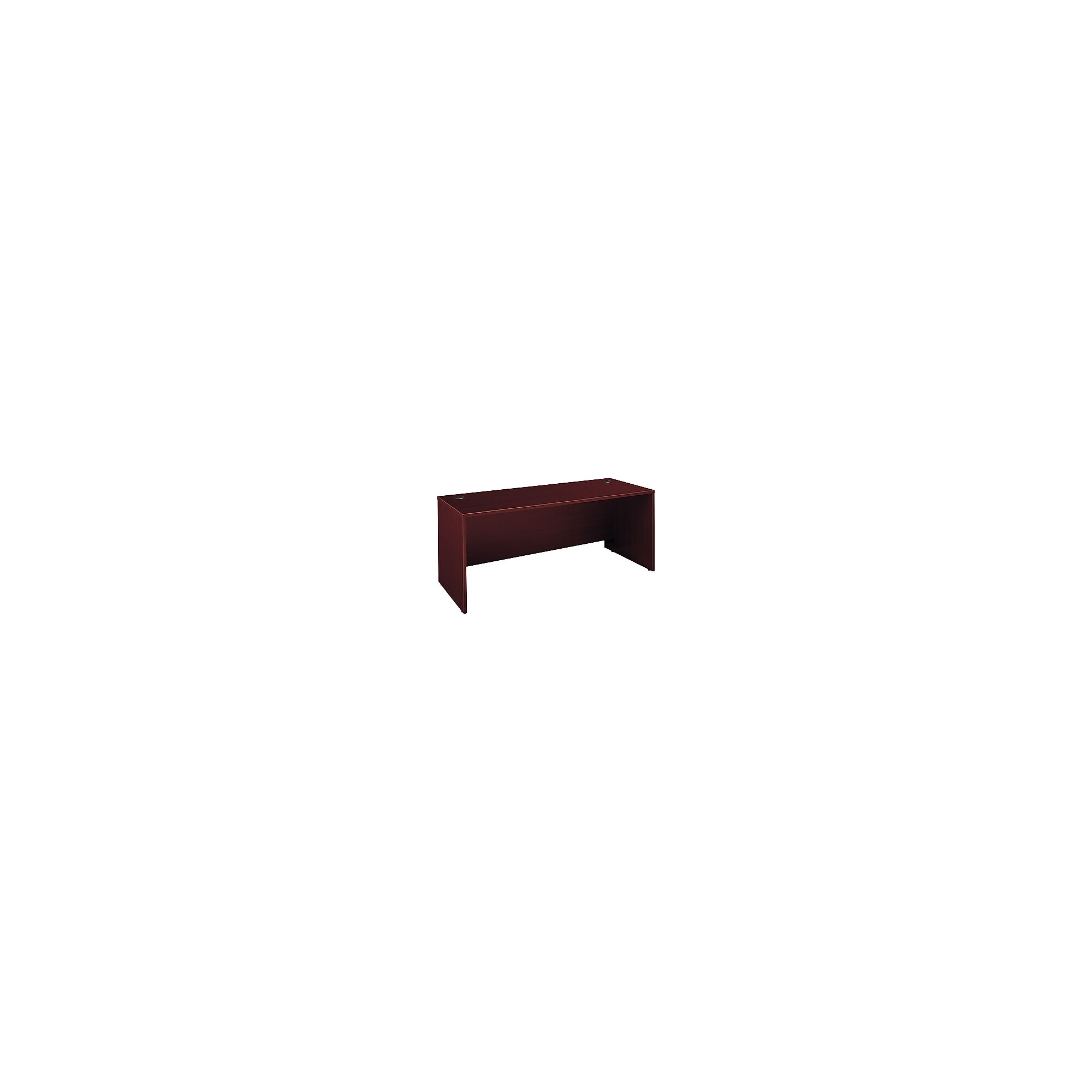 Bush Business Furniture Westfield 72″W Office Desk, Mahogany (WC36736) Sansujyuku sansujyuku.com