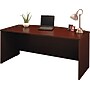 Bush Business Furniture Westfield 72"W Bow Front Desk, Mahogany (WC36746)~#|#~s0576712_sc7