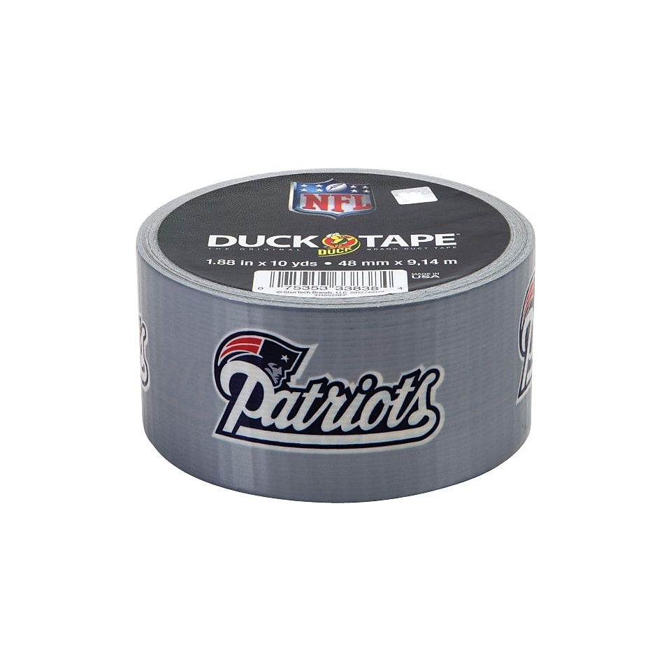Duck Tape Brand Duct Tape, NE Patriots, 1.88x 10 Yards