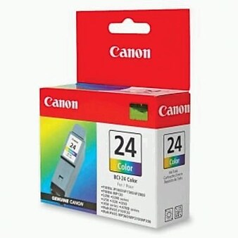 Canon BCI-24 Tri-Color Standard Yield Ink Cartridge (6882A003AA)