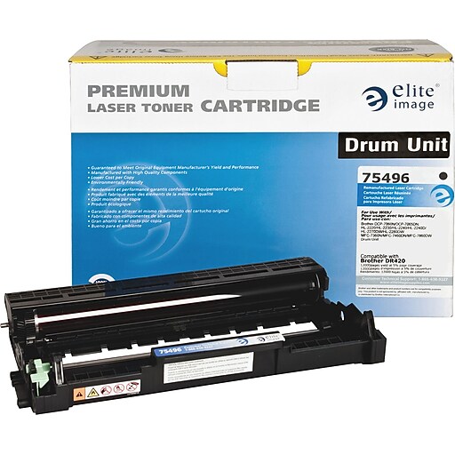 Shop Staples for Elite Image Remanufactured Brother DR420 Imaging Drum