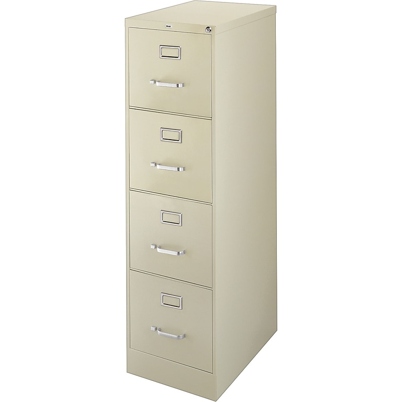 Lorell Commercial-grade Vertical File, Putty (LLR42293) image 1